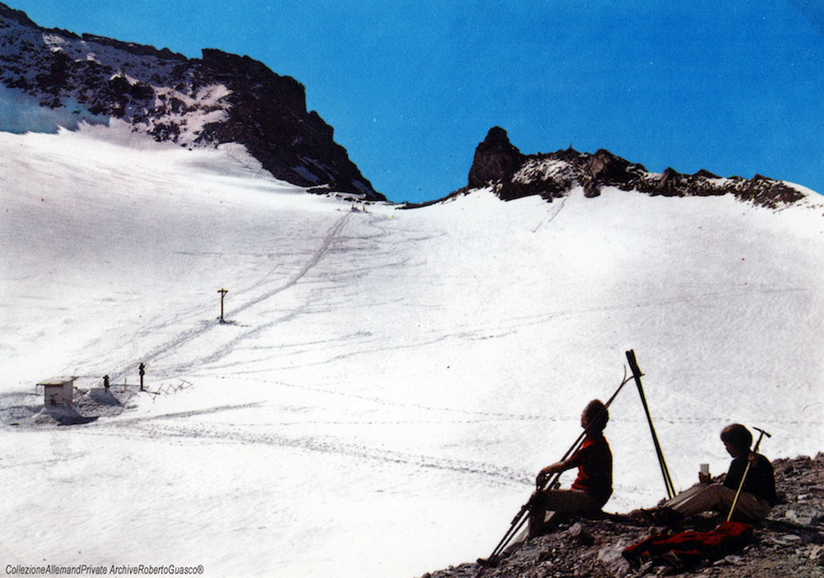 Foto d'epoca degli impianti (Roberto Guasco)